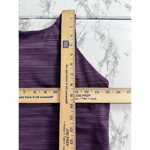 ATHLETA Crop Bra Sports Bra Burgundy Dark Pink Purple Pullover Size M - Picture 5 of 15